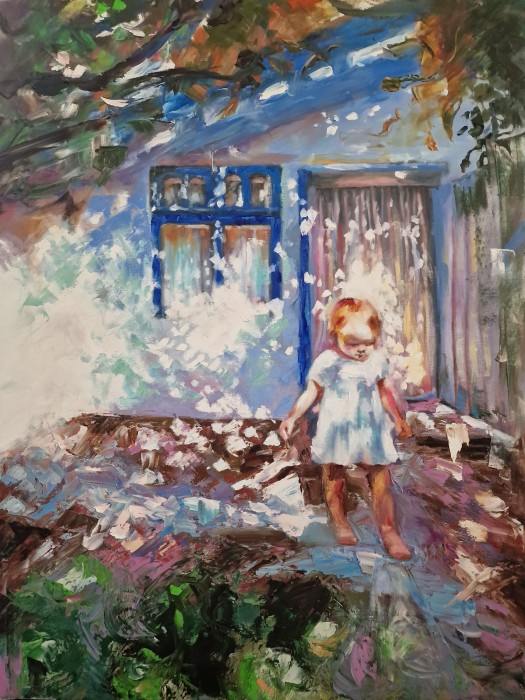 Pictura Fetita La Tara