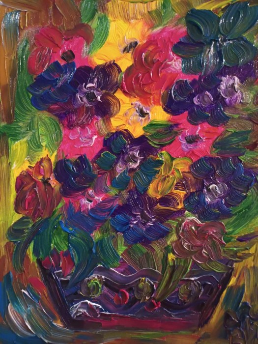 Pictura Cos Cu Panselute