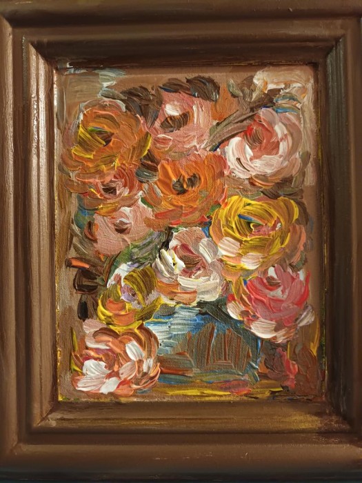 Pictura Cos Cu Trandafiri