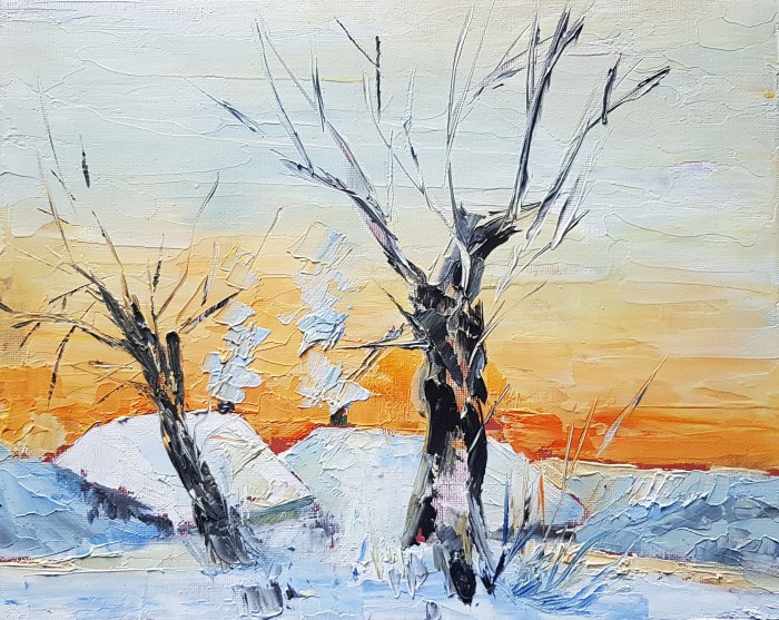 Pictura Gerul Amiezii De Iarna