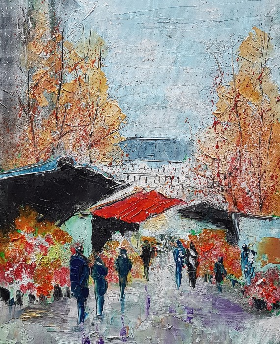 Pictura Piata De Flori