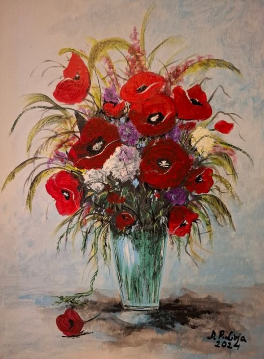 Pictura Splendoare Cu Maci