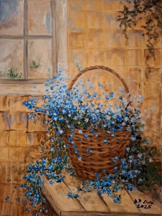 Pictura Cosul De La Fereastra