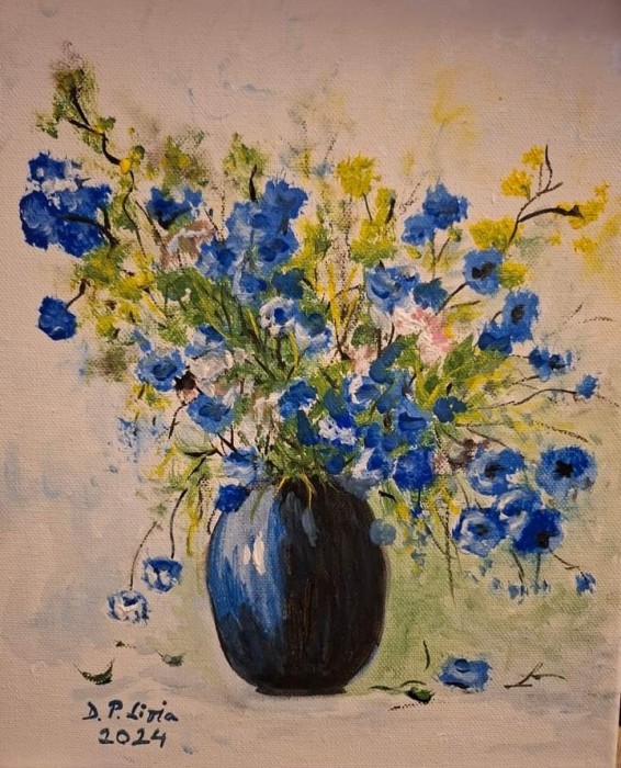 Pictura Miresme Albastre