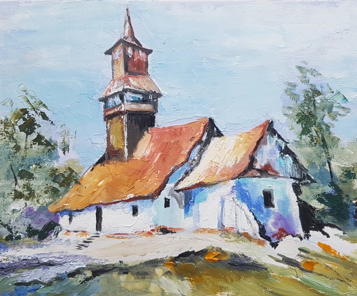 Pictura Biserica-Nlemnita