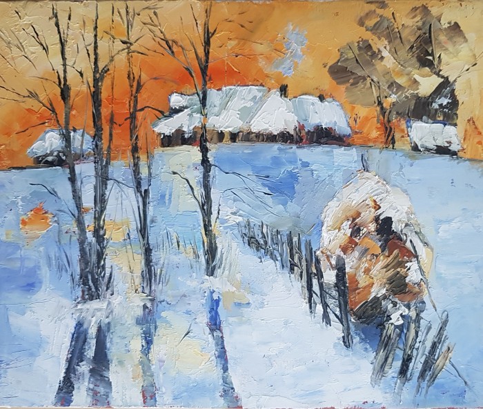 Pictura Seara Pe Deal...