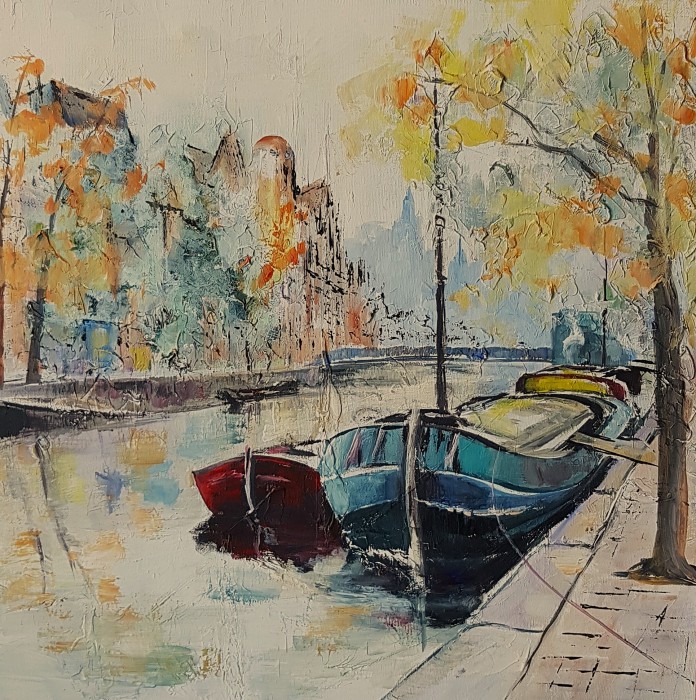 Pictura Pe Malul Senei...Toamna