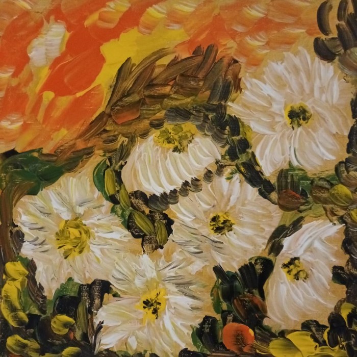 Pictura Peisaj Cu Margarete