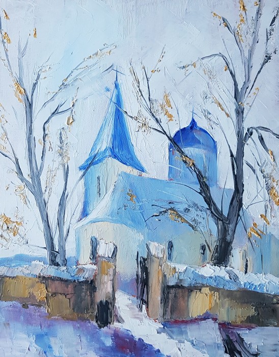 Pictura Amiaza De Iarna, La Schit ...