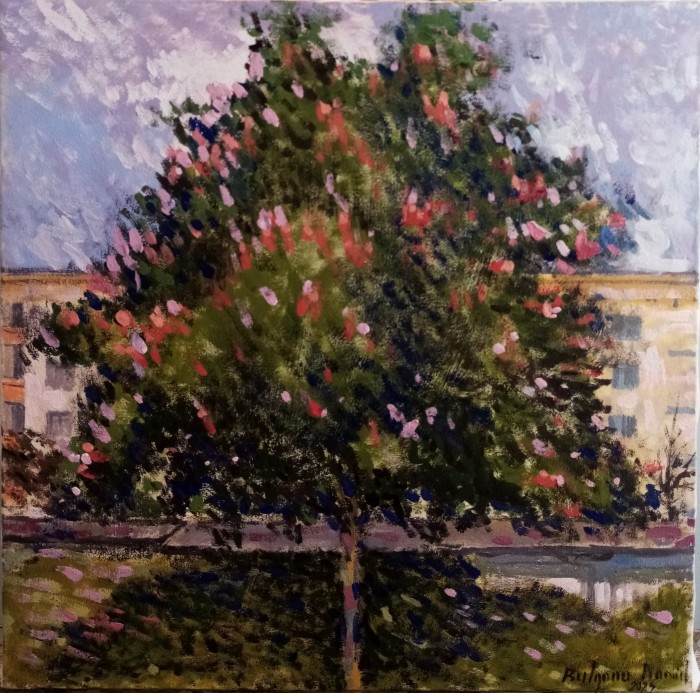 Pictura Copac Inflorit