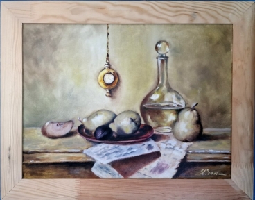 Natura Statica Cu Pere Pictura