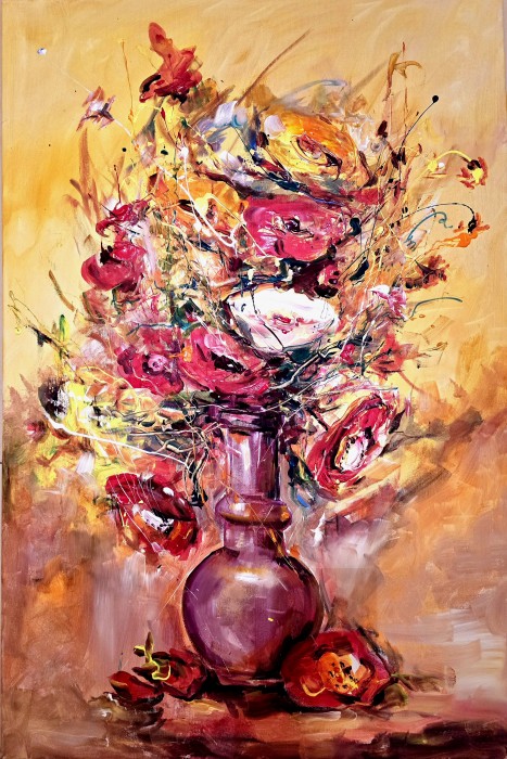Pictura Vas Cu Flori
