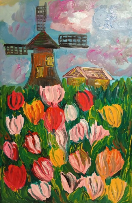 Pictura Peisaj Olandez