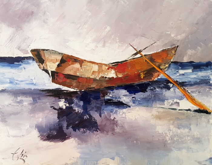 Pictura Toamnă La Malul Mării