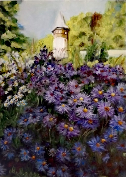 Pictura Flori Pe Deal