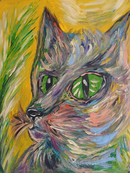 Pictura Abstract Cat