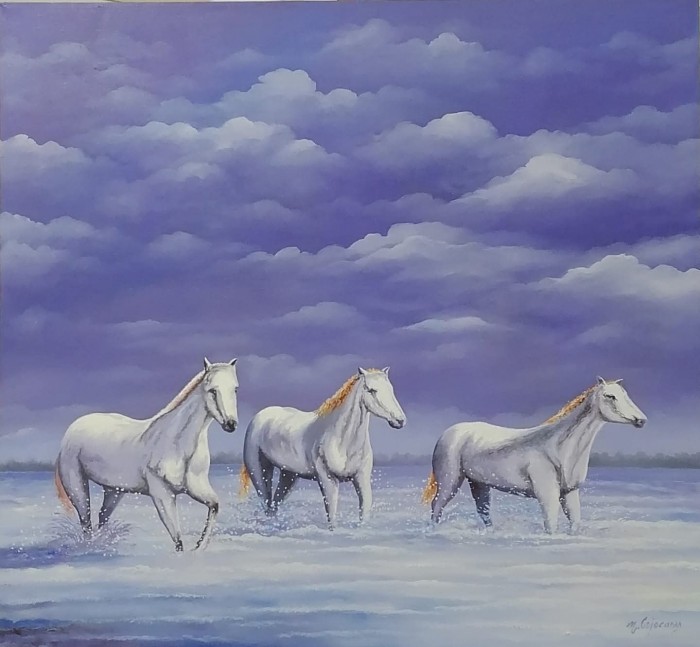 Pictura Cavalcada Cailor