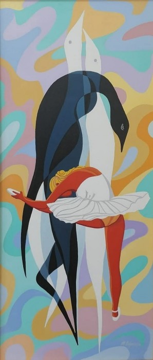 Pictura Moartea Lebedei