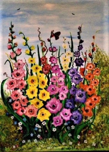 Pictura Florile Din Iarba