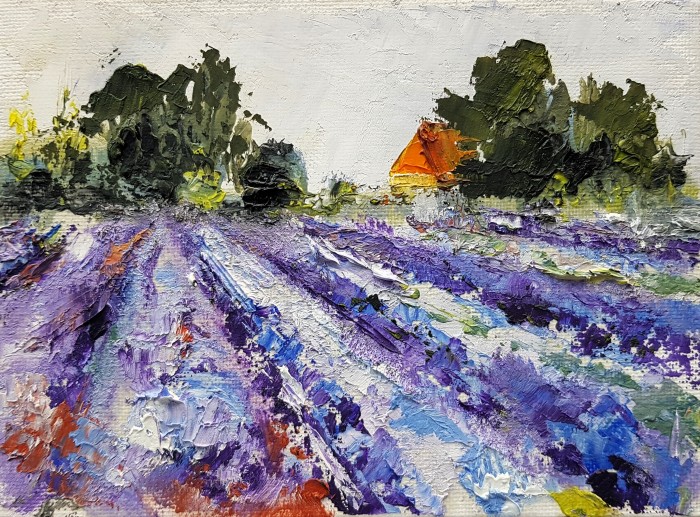 Pictura Lanul De Lavanda