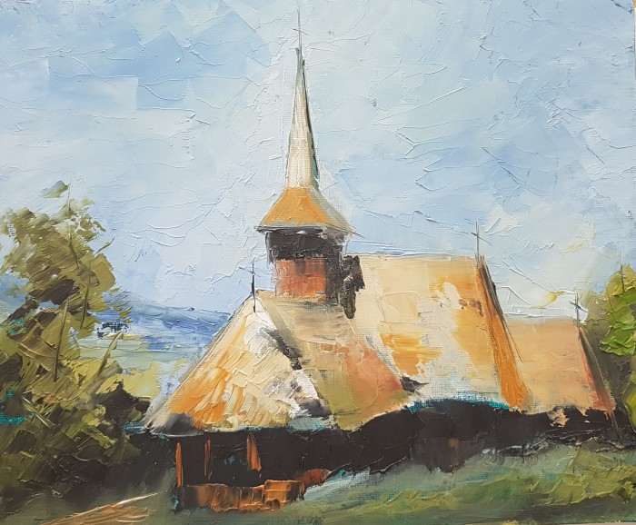 Pictura Liniște De Toamnă, La Schit...