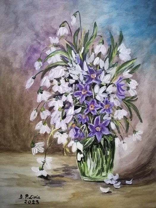 Pictura Pahar De Primavara