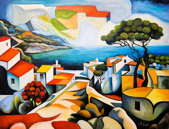 Pictura Abstract Sea View