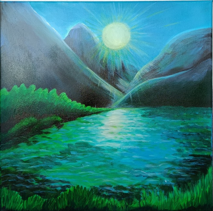 Pictura Imbratisarea Naturii