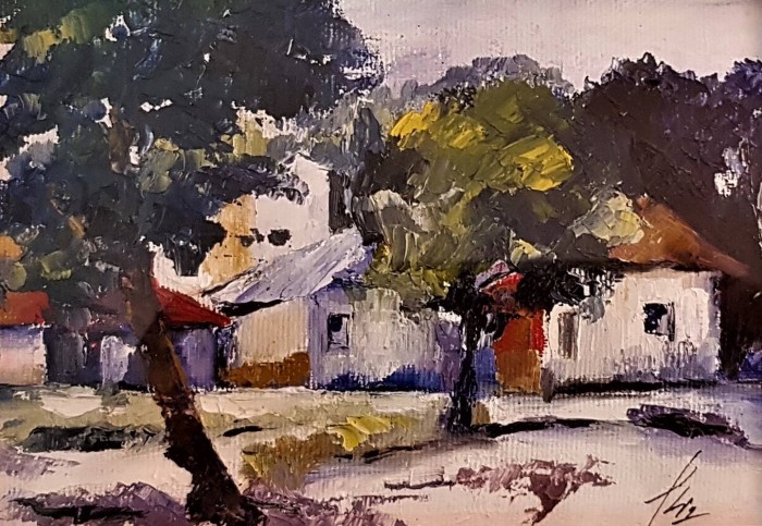 Pictura Pe Ulița Satului...