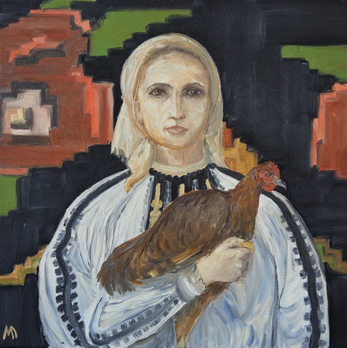 Pictura Fata Și Găina