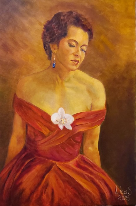 Pictura Lady In Red