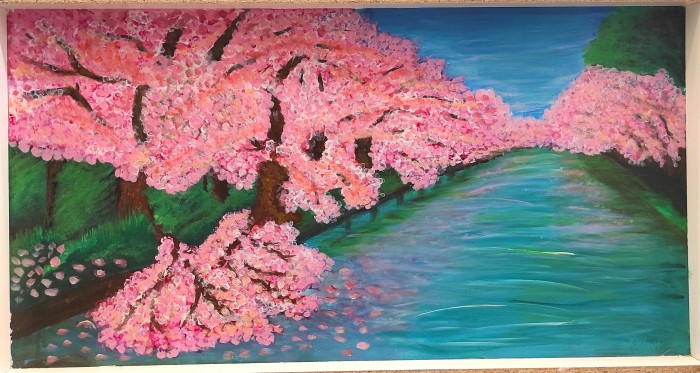 Pictura Imbratisare In Roz