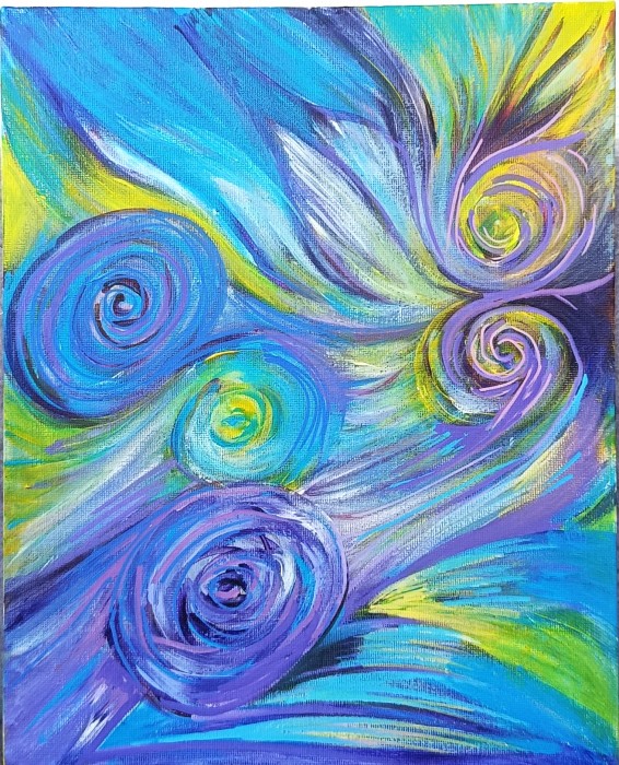 Pictura Vibrant Swirls