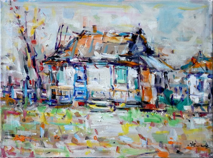 Pictura Casa Batraneasca In Moldova