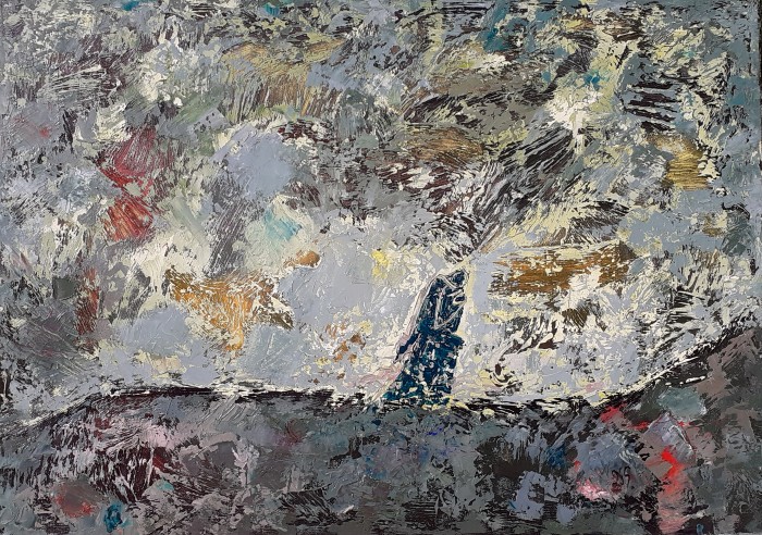 Pictura Mamă Cu Copil În Furtună