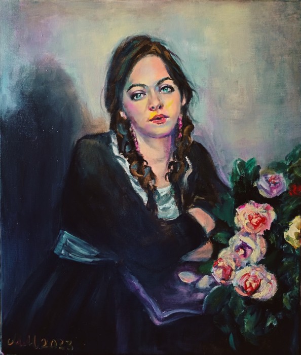 Pictura O Florareasă