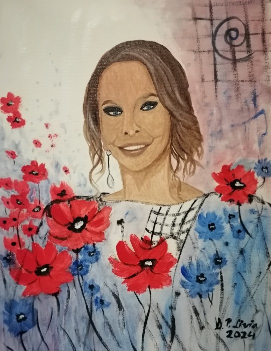 Pictura Sanda Cu Maci