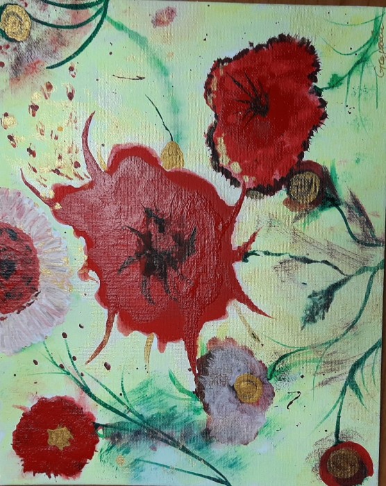 Pictura Dansul Florilor De Mac