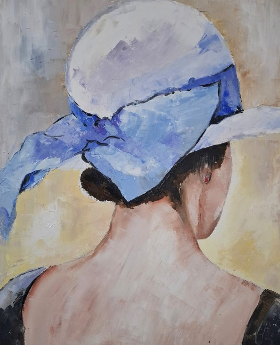 Pictura Funda Albastră