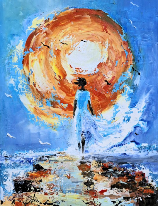 Pictura Privind Soarele Mării....