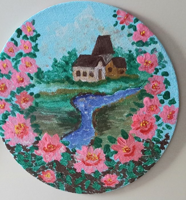 Pictura Cununa De Roze