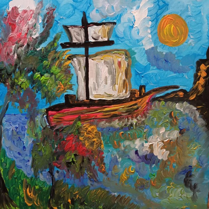 Pictura Calatorie Pe Mare 2