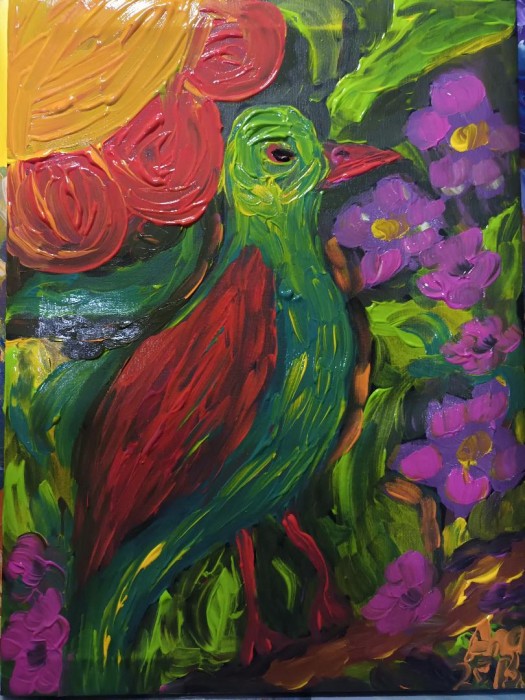 Pictura Cotofana Verde
