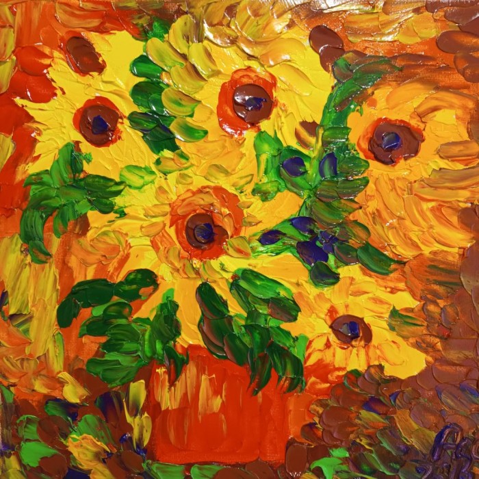 Pictura Floarea Soarelui 7