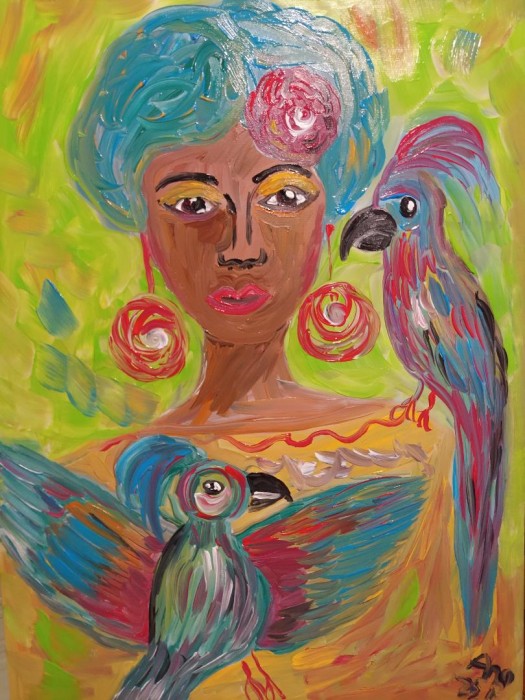 Pictura Culori - Papagali