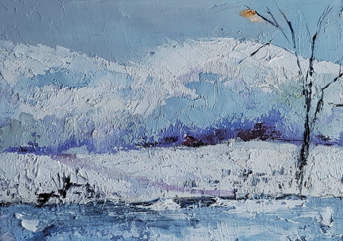 Pictura Iarna Linistita