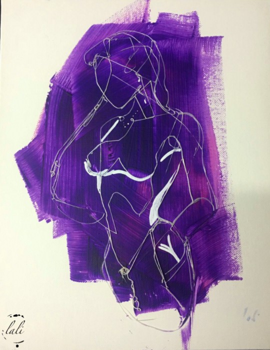 Pictura Silueta Feminina