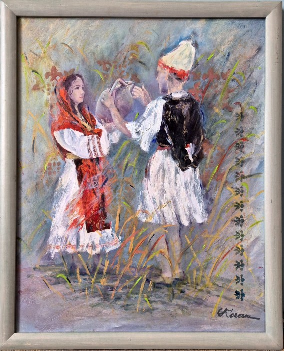 Pictura Aromani În Costum Popular