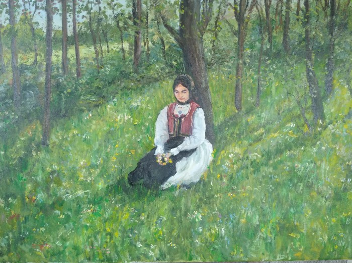 Pictura Țărăncuță Din Tara Silvaniei