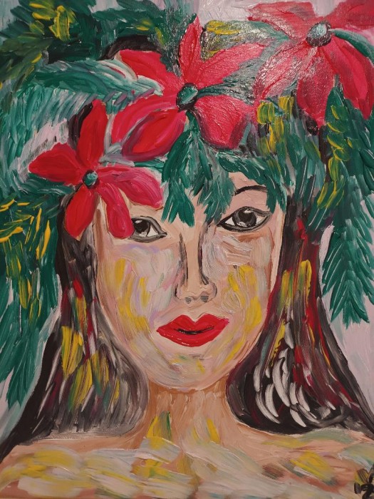 Pictura Craciunita Figurativ